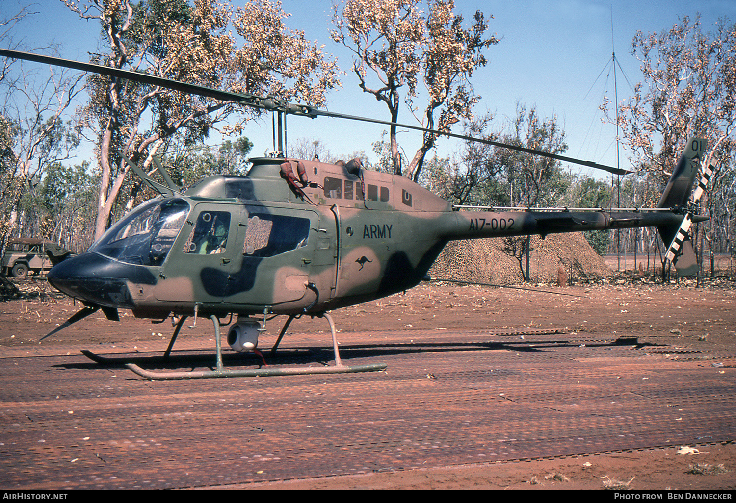 Aircraft Photo of A17-002 | Bell 206B-1 Kiowa | Australia - Army | AirHistory.net #246955