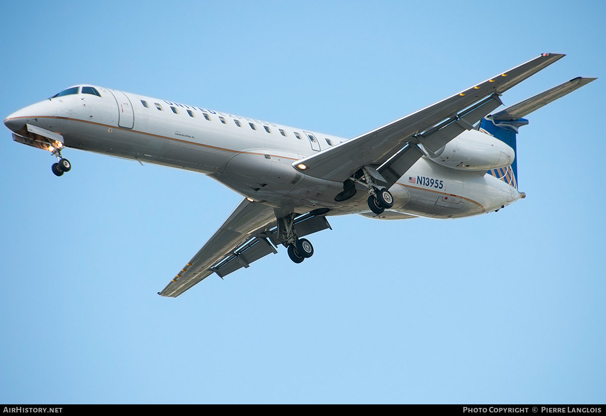 Aircraft Photo of N13955 | Embraer ERJ-145LR (EMB-145LR) | United Express | AirHistory.net #246960