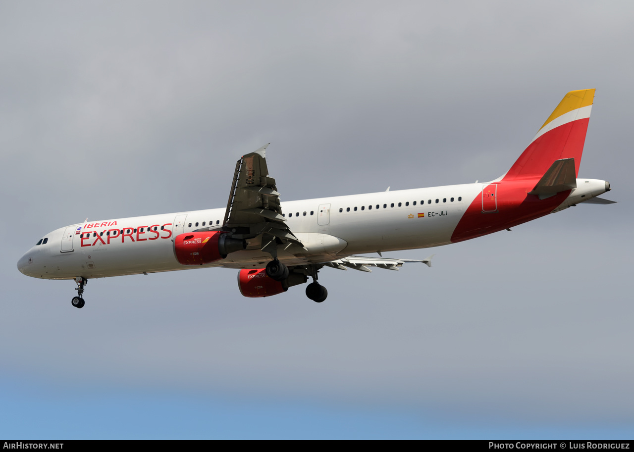 Aircraft Photo of EC-JLI | Airbus A321-213 | Iberia Express | AirHistory.net #246984