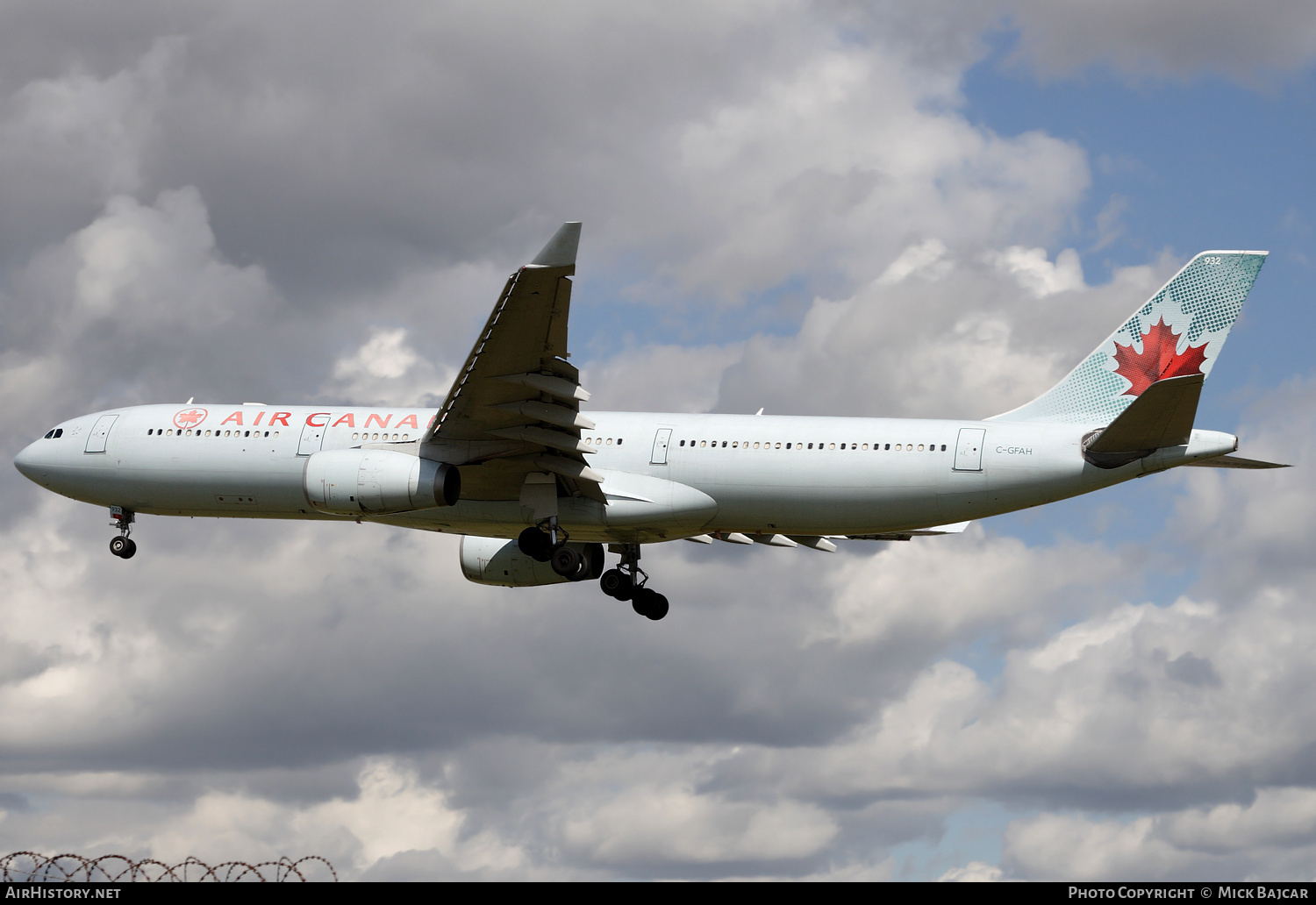 Aircraft Photo of C-GFAH | Airbus A330-343E | Air Canada | AirHistory.net #246988