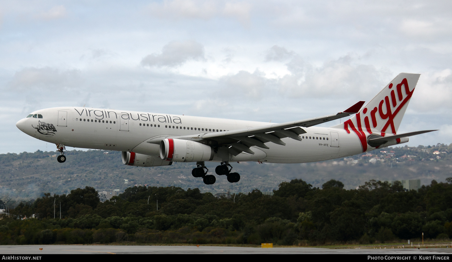 Aircraft Photo of VH-XFE | Airbus A330-243 | Virgin Australia Airlines | AirHistory.net #247014