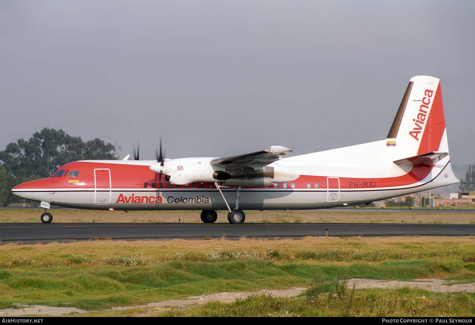 Aircraft Photo of PH-MXJ | Fokker 50 | Avianca | AirHistory.net #247017