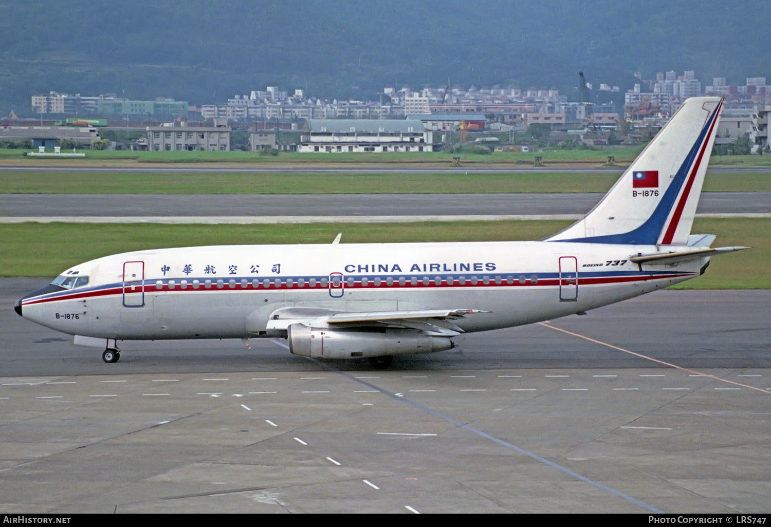 Aircraft Photo of B-1876 | Boeing 737-209/Adv | China Airlines | AirHistory.net #247019