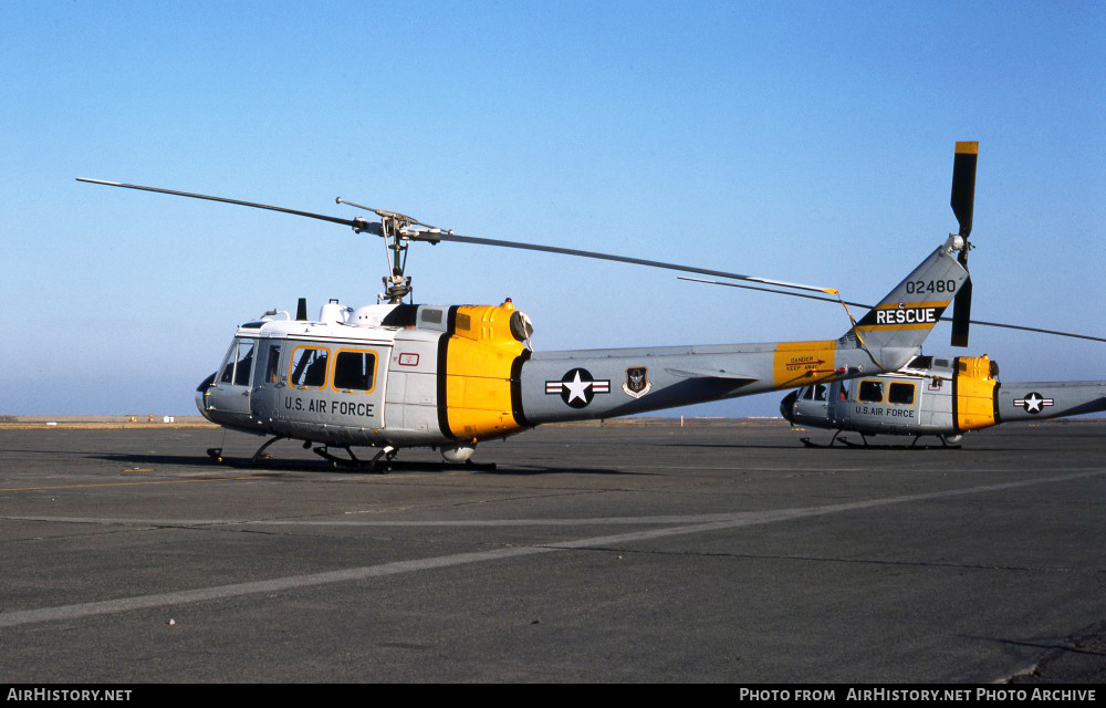 Aircraft Photo of 70-2480 / 02480 | Bell HH-1H Iroquois | USA - Air Force | AirHistory.net #247035