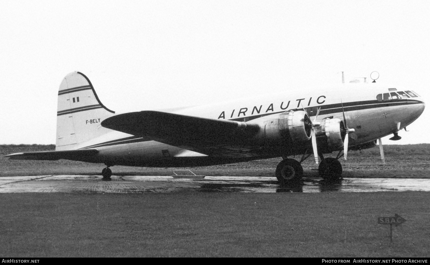 Aircraft Photo of F-BELY | Boeing 307B Stratoliner | Airnautic | AirHistory.net #247036