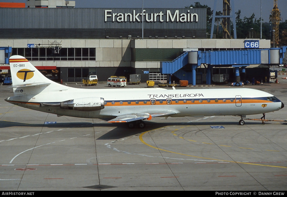 Aircraft Photo of EC-BRX | Sud SE-210 Caravelle 11R | Trans Europa | AirHistory.net #247043