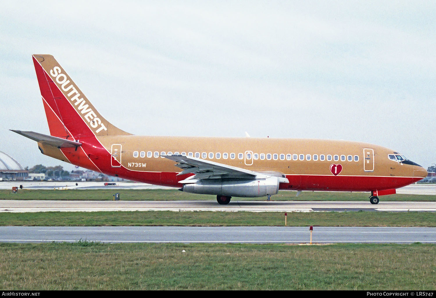 Aircraft Photo of N73SW | Boeing 737-2H4/Adv | Southwest Airlines | AirHistory.net #247048