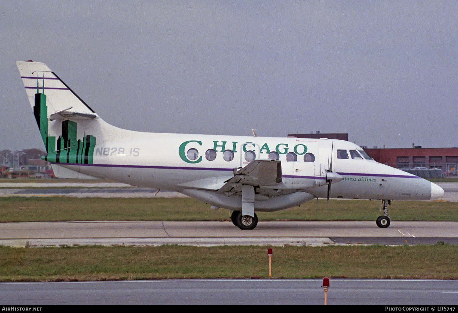 Aircraft Photo of N828JS | British Aerospace BAe-3101 Jetstream 31 | Chicago Express Airlines | AirHistory.net #247052