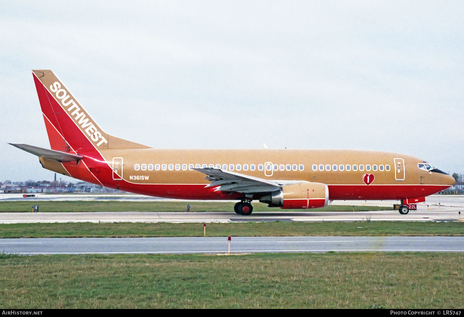 Aircraft Photo of N361SW | Boeing 737-3H4 | Southwest Airlines | AirHistory.net #247069