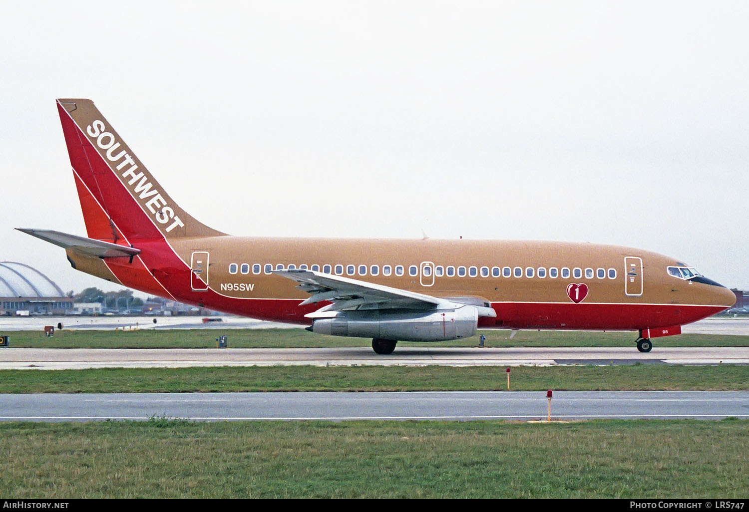 Aircraft Photo of N95SW | Boeing 737-2H4/Adv | Southwest Airlines | AirHistory.net #247070