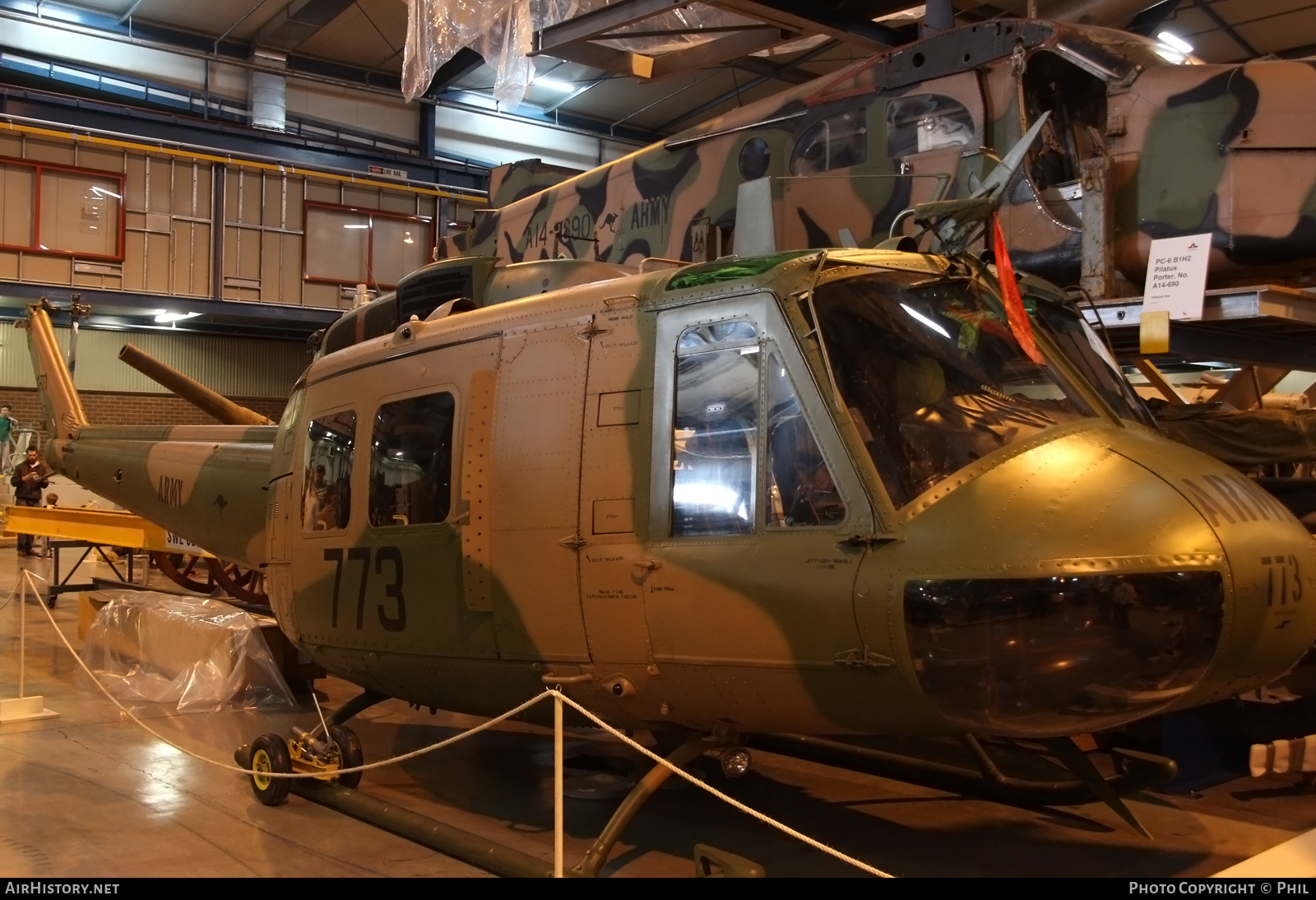 Aircraft Photo of A2-773 | Bell UH-1H Iroquois | Australia - Army | AirHistory.net #247071