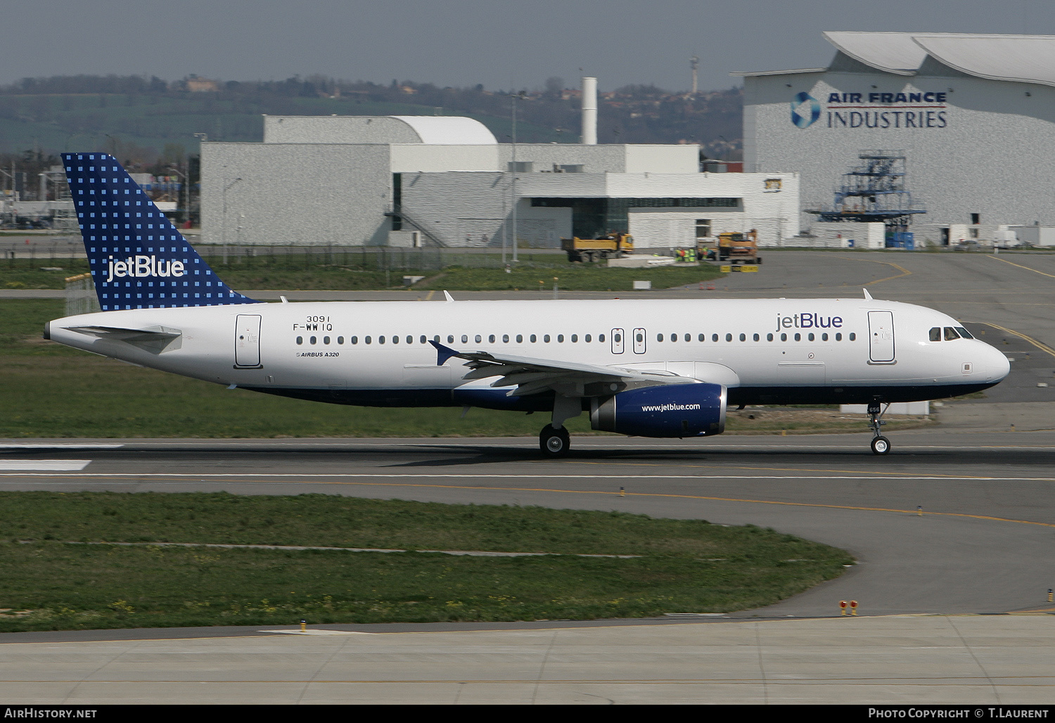 Aircraft Photo of F-WWIQ | Airbus A320-232 | JetBlue Airways | AirHistory.net #247083