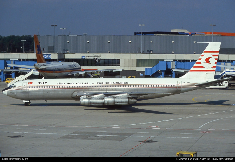 Aircraft Photo of TC-JBS | Boeing 707-321B | THY Türk Hava Yolları - Turkish Airlines | AirHistory.net #247099