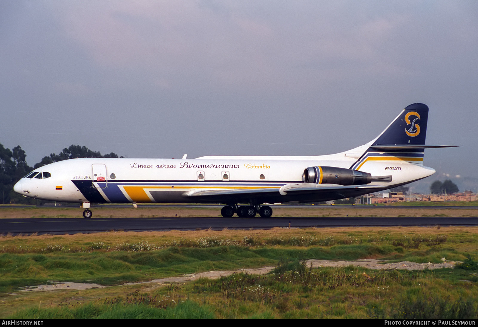 Aircraft Photo of HK-3837X | Sud SE-210 Caravelle 10B1R | Líneas Aéreas Suramericanas - LAS | AirHistory.net #247108