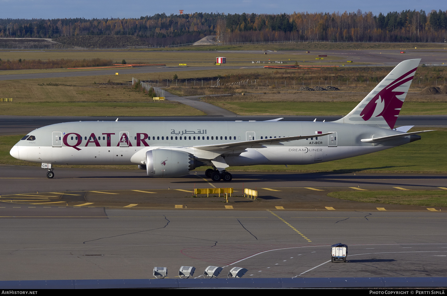 Aircraft Photo of A7-BCR | Boeing 787-8 Dreamliner | Qatar Airways | AirHistory.net #247114