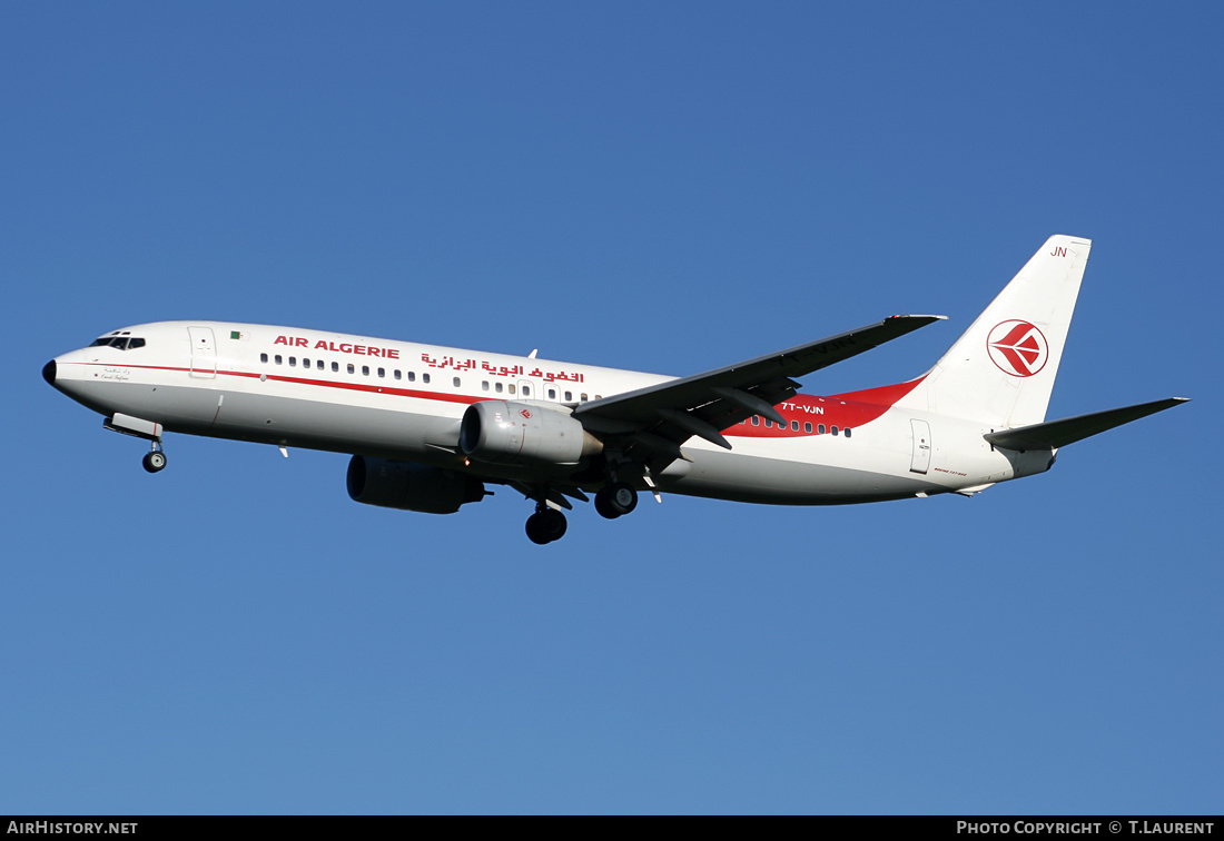 Aircraft Photo of 7T-VJN | Boeing 737-8D6 | Air Algérie | AirHistory.net #247120