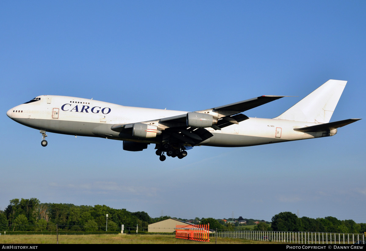 Aircraft Photo of 4L-GEO | Boeing 747-236B(SF) | AirHistory.net #247128