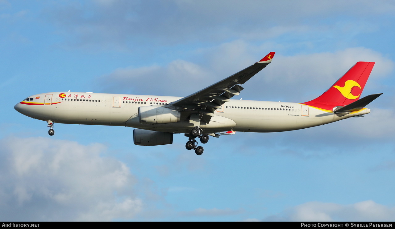 Aircraft Photo of B-302D | Airbus A330-343 | Tianjin Airlines | AirHistory.net #247150