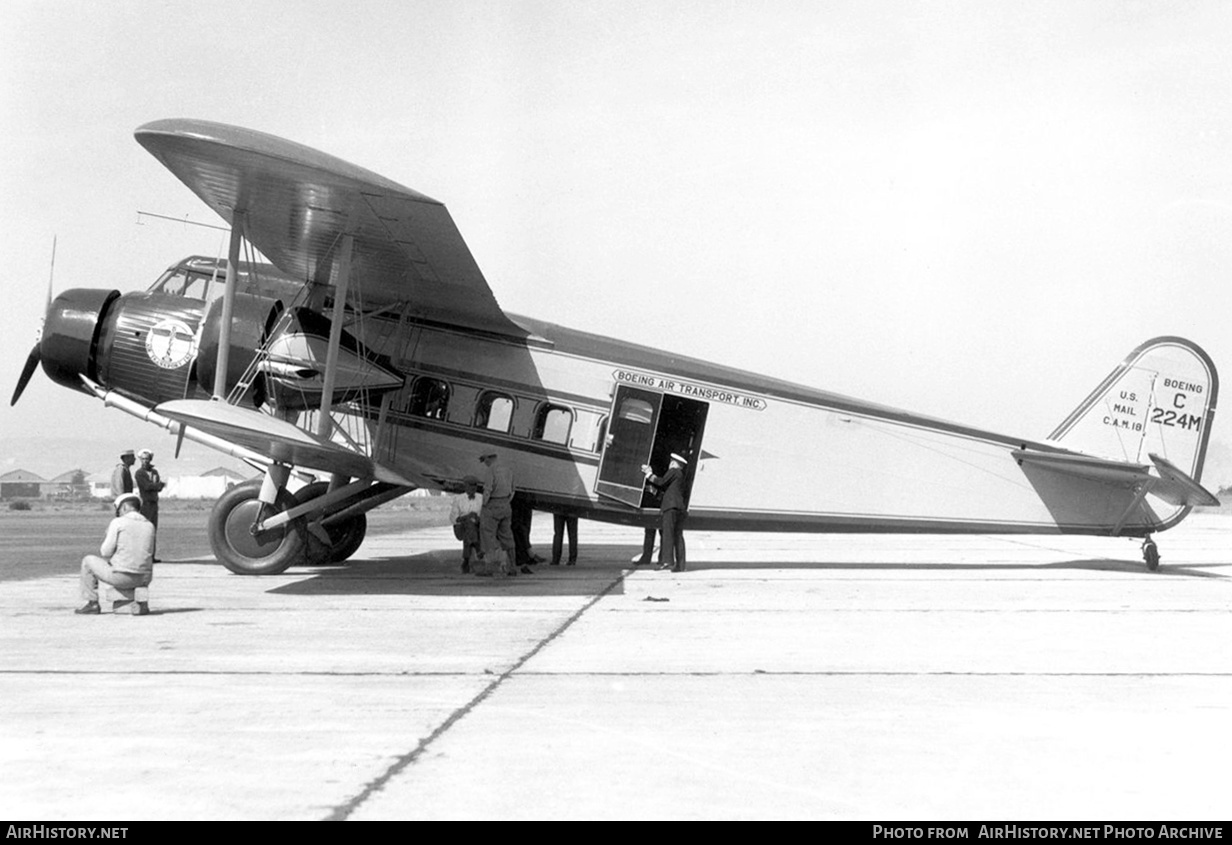 Aircraft Photo of NC224M / C224M | Boeing 80A | Boeing Air Transport | AirHistory.net #247171