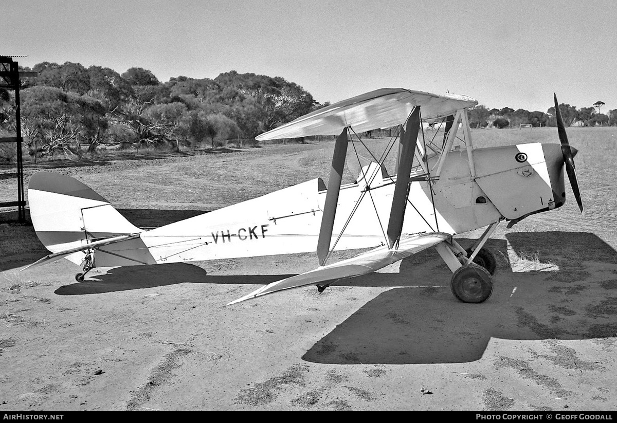 Aircraft Photo of VH-CKF | De Havilland D.H. 82A Tiger Moth | AirHistory.net #247182