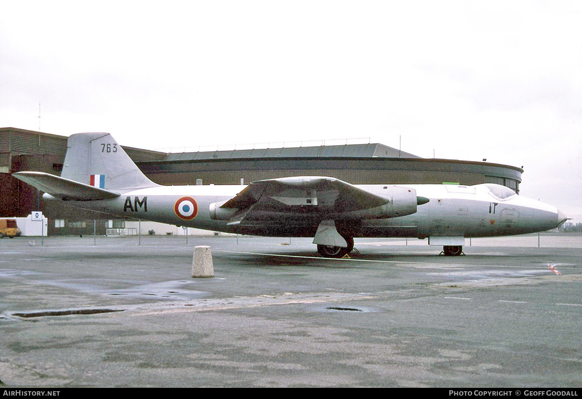 Aircraft Photo of 763 | English Electric Canberra B6 | France - Air Force | AirHistory.net #247194