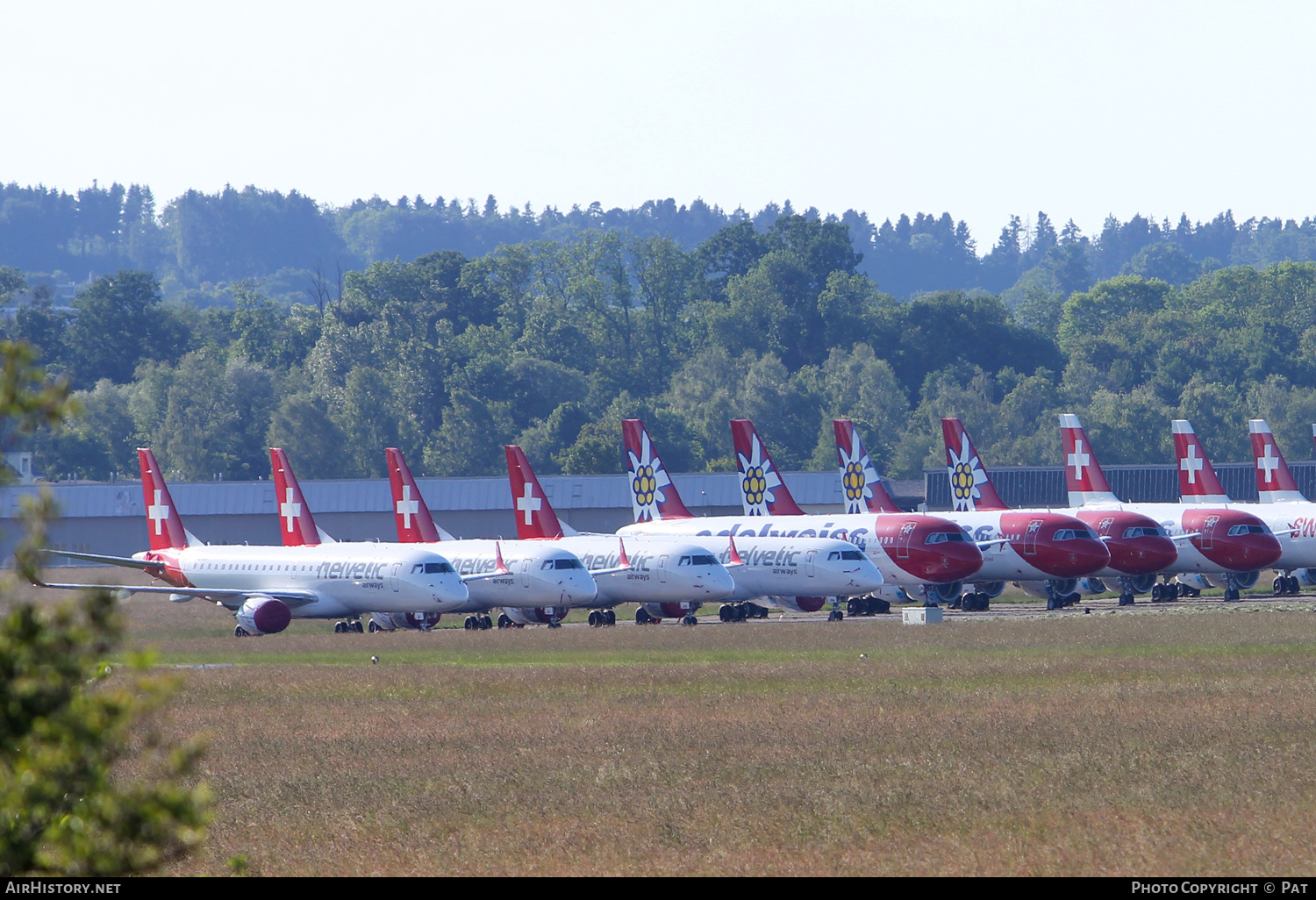 Aircraft Photo of HB-JVP | Embraer 190LR (ERJ-190-100LR) | Helvetic Airways | AirHistory.net #247195