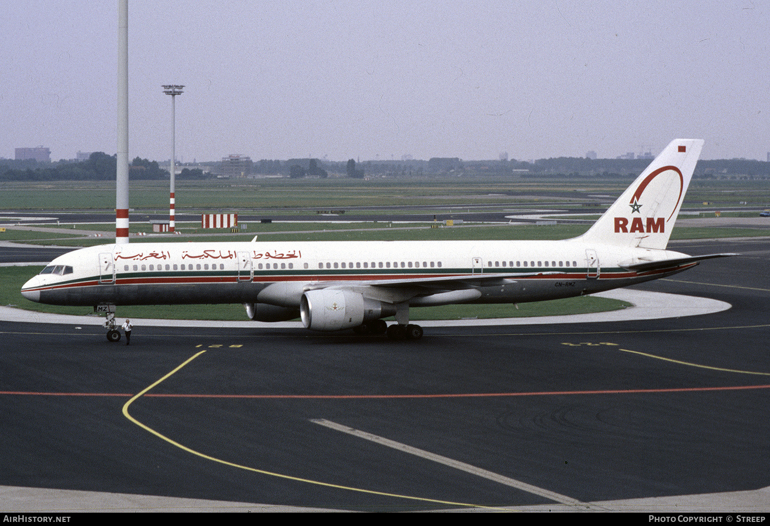 Aircraft Photo of CN-RMZ | Boeing 757-2B6 | Royal Air Maroc - RAM | AirHistory.net #247197