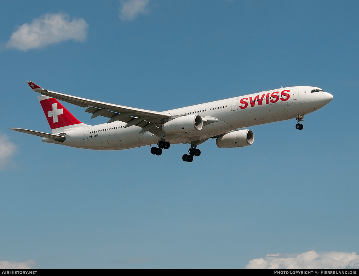 Aircraft Photo of HB-JHK | Airbus A330-343E | Swiss International Air Lines | AirHistory.net #247204