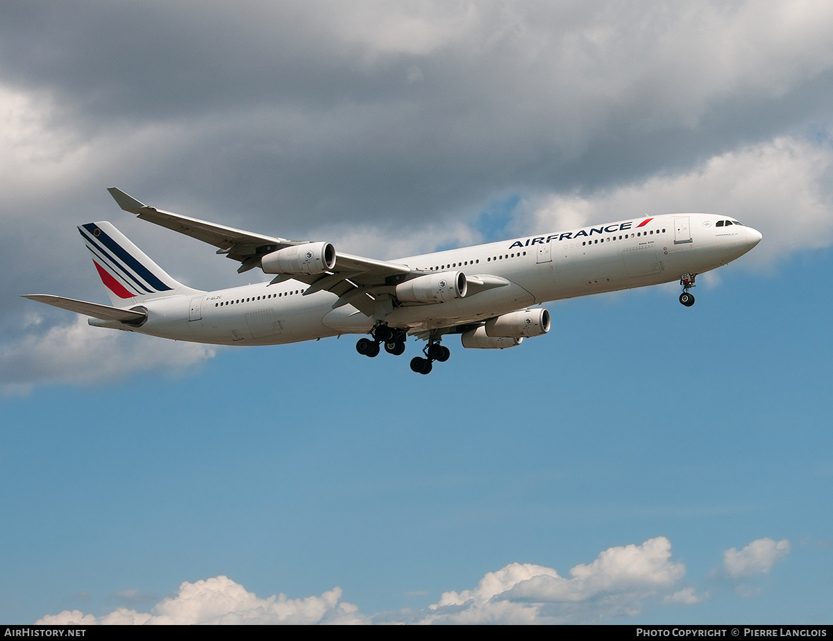 Aircraft Photo of F-GLZC | Airbus A340-312 | Air France | AirHistory.net #247210