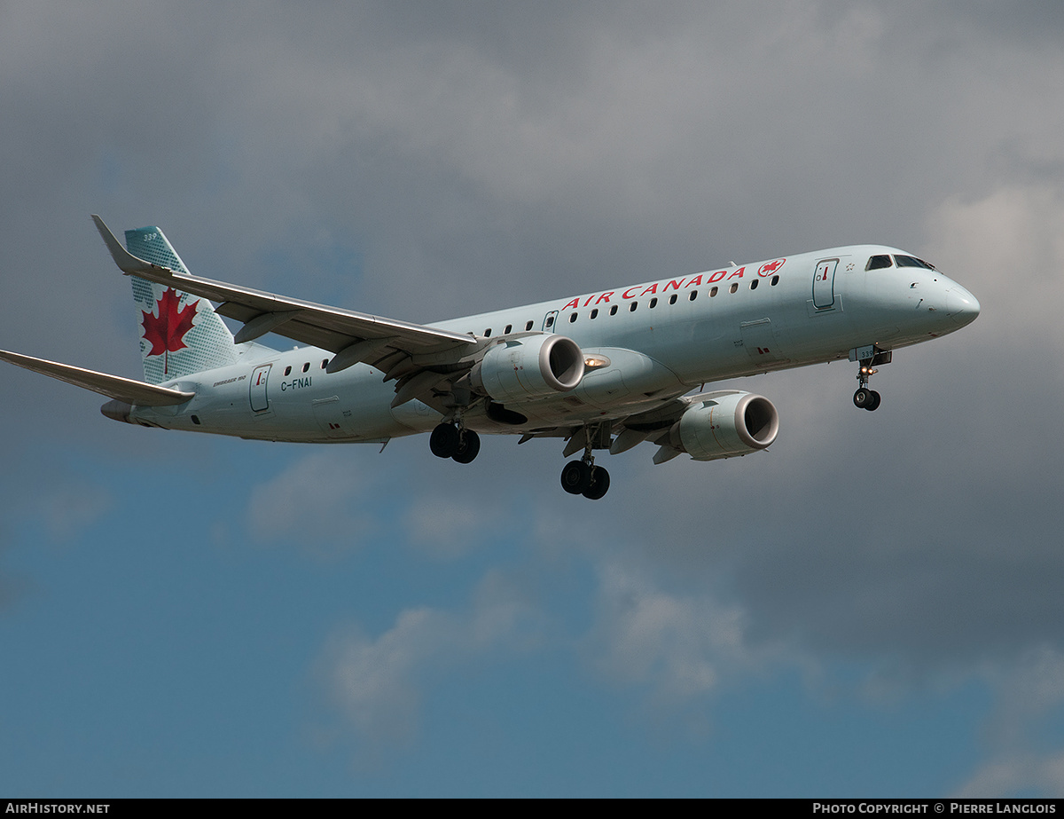 Aircraft Photo of C-FNAI | Embraer 190AR (ERJ-190-100IGW) | Air Canada | AirHistory.net #247218