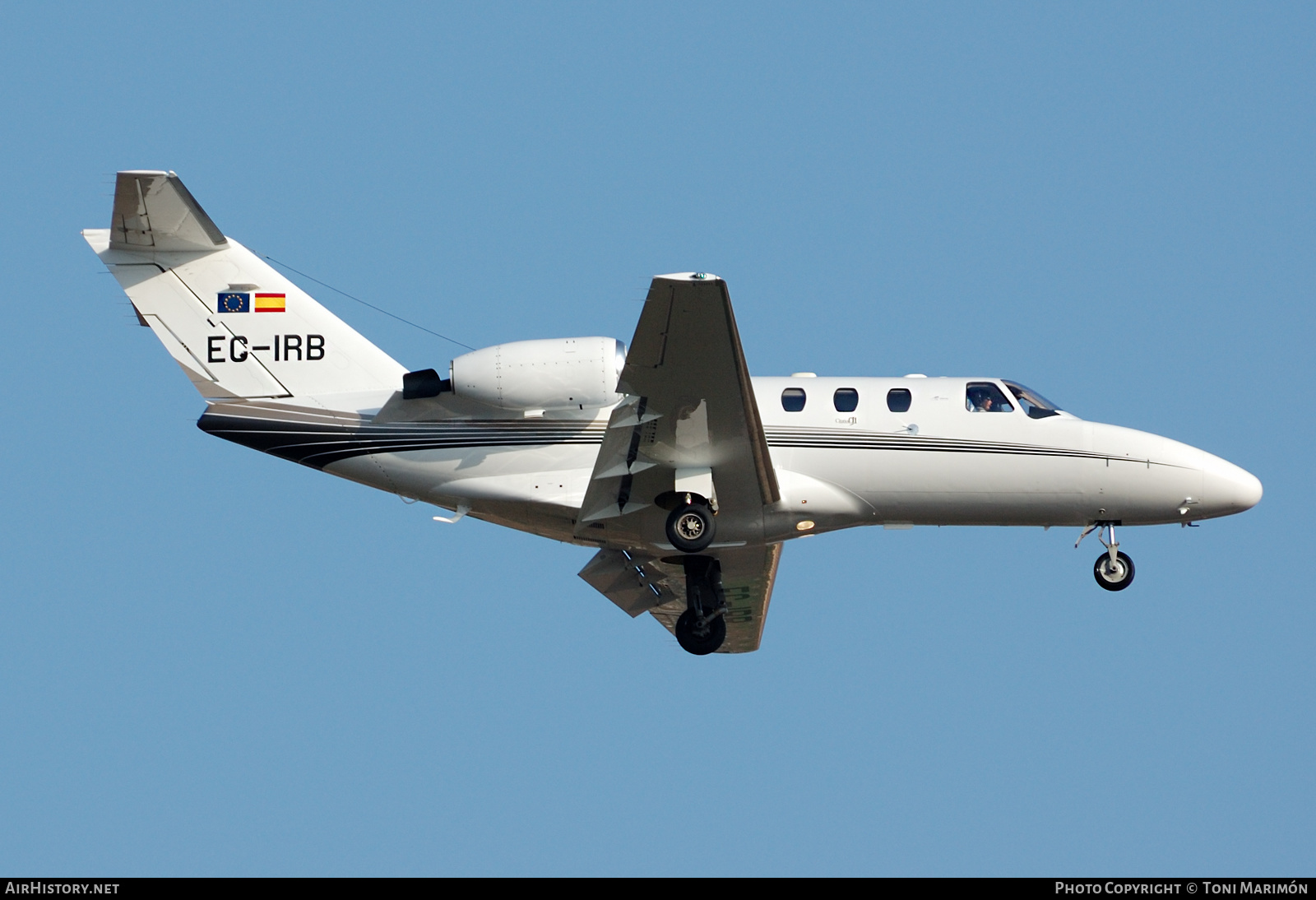 Aircraft Photo of EC-IRB | Cessna 525 CitationJet CJ1 | AirHistory.net #247234
