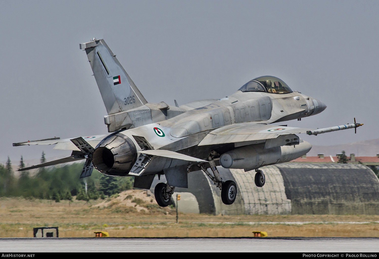 Aircraft Photo of 3026 | Lockheed Martin F-16E Fighting Falcon | United Arab Emirates - Air Force | AirHistory.net #247272