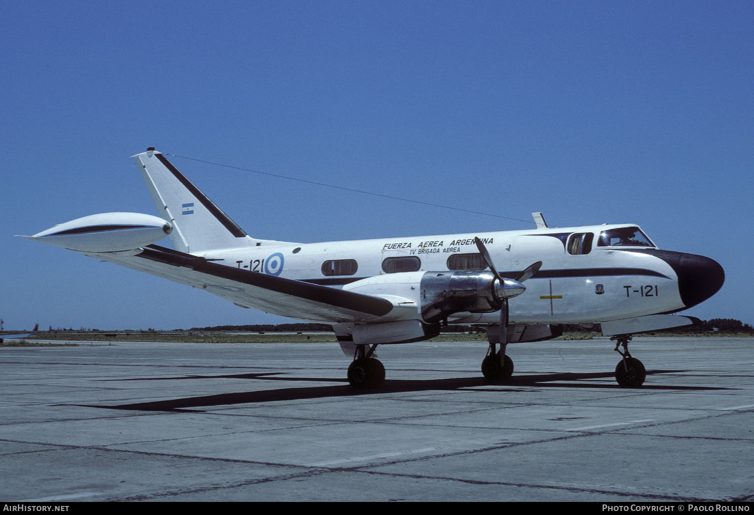 Aircraft Photo of T-121 | FMA IA-50B Guarani II | Argentina - Air Force | AirHistory.net #247275