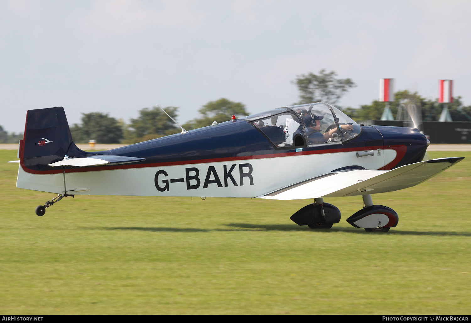 Aircraft Photo of G-BAKR | SAN Jodel D-117 | AirHistory.net #247282