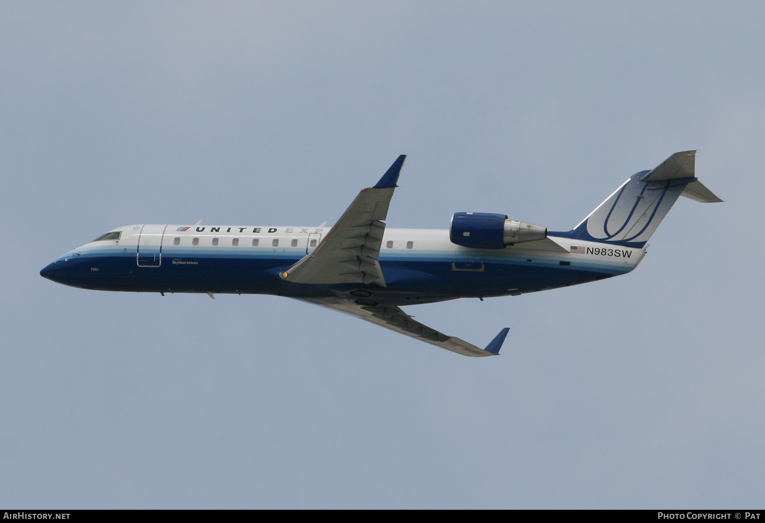 Aircraft Photo of N983SW | Bombardier CRJ-200ER (CL-600-2B19) | United Express | AirHistory.net #247284