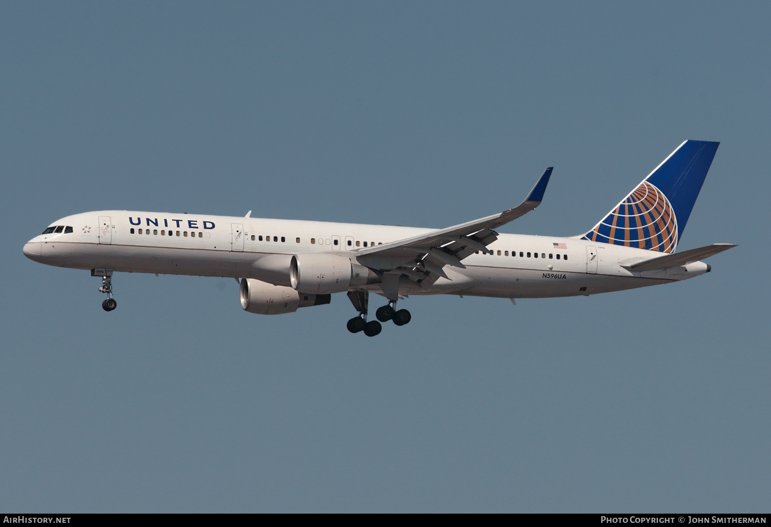 Aircraft Photo of N596UA | Boeing 757-222 | United Airlines | AirHistory.net #247295