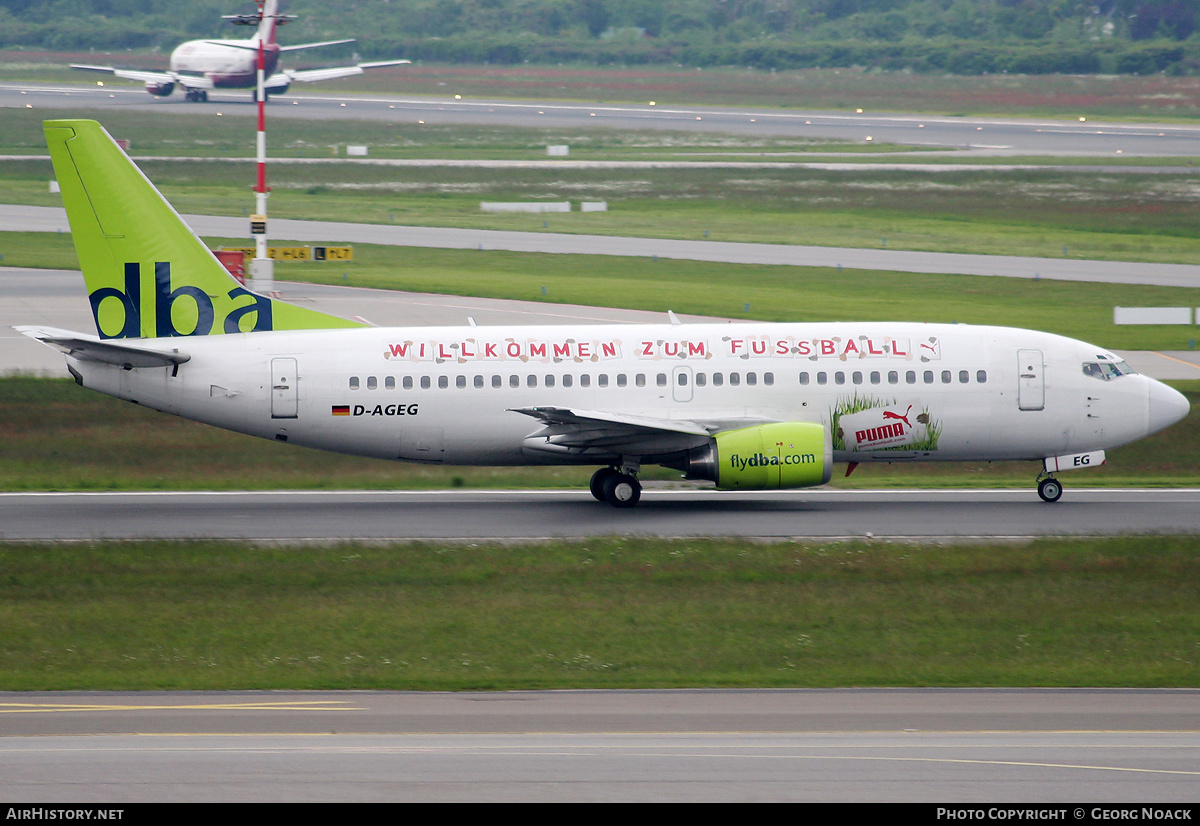 Aircraft Photo of D-AGEG | Boeing 737-35B | DBA - Deutsche BA | AirHistory.net #247300