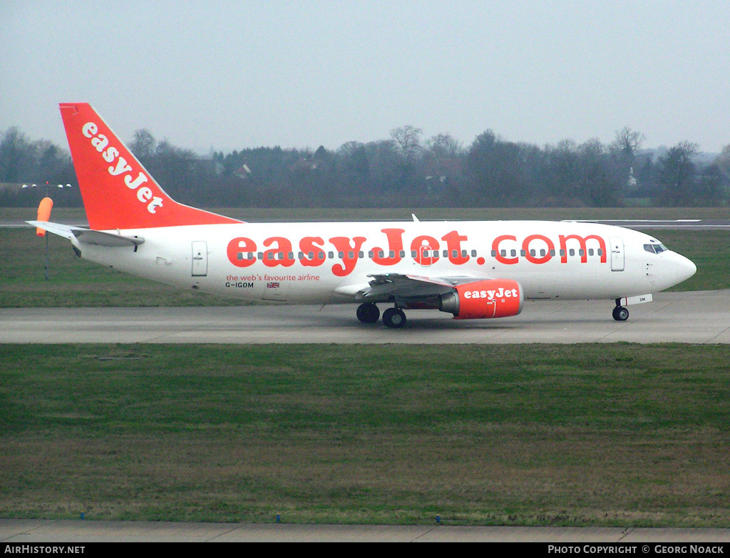 Aircraft Photo of G-IGOM | Boeing 737-36N | EasyJet | AirHistory.net #247312