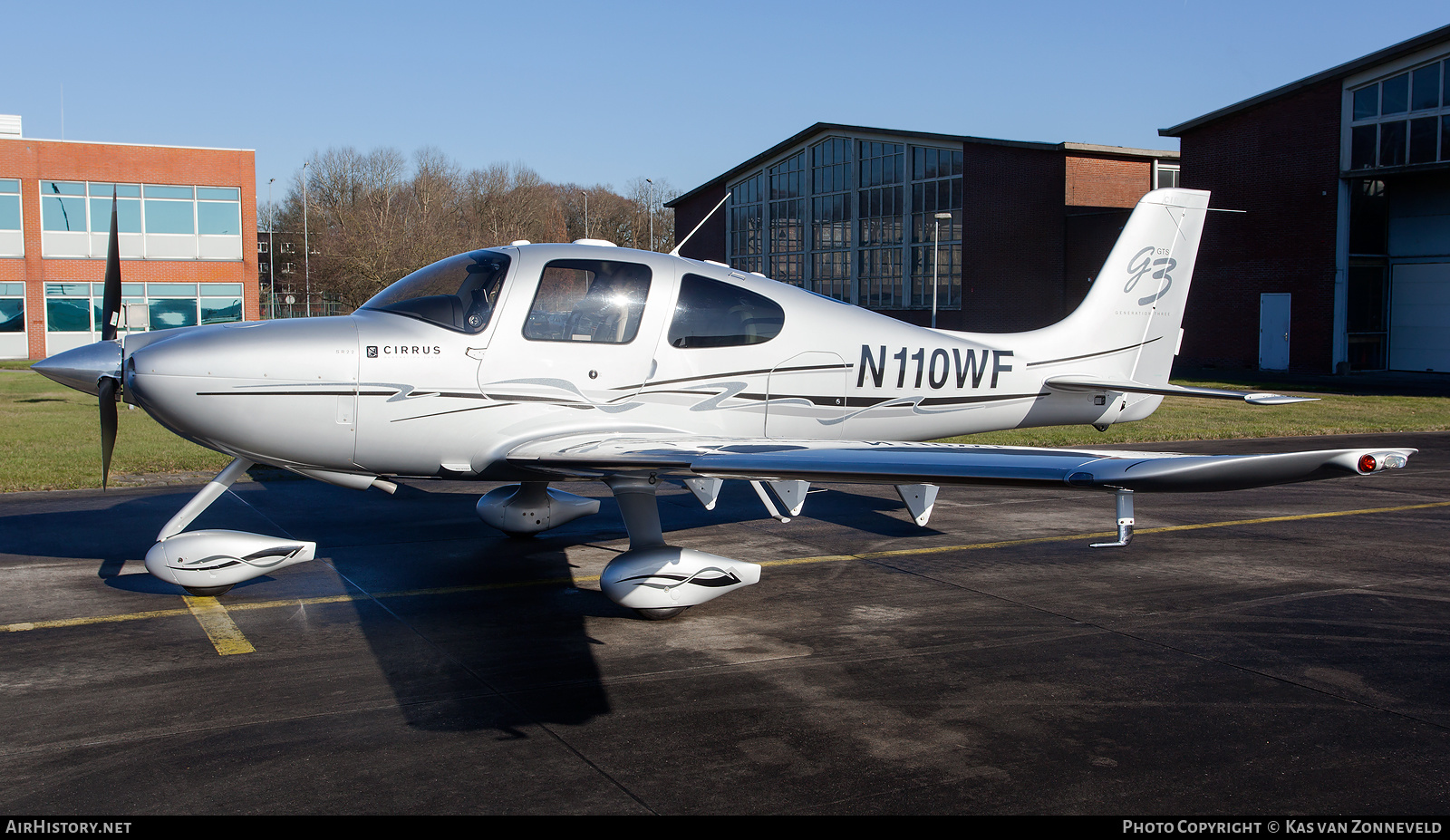 Aircraft Photo of N110WF | Cirrus SR-22 G3-GTS | AirHistory.net #247321