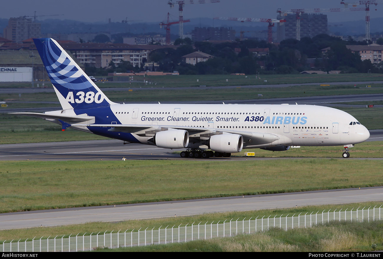 Aircraft Photo of F-WWOW | Airbus A380-841 | Airbus | AirHistory.net #247329