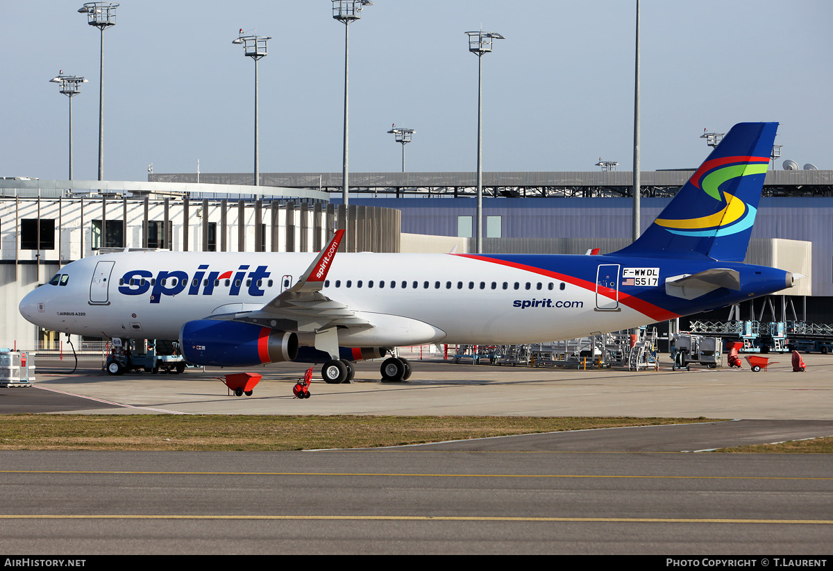 Aircraft Photo of F-WWDL | Airbus A320-232 | Spirit Airlines | AirHistory.net #247330