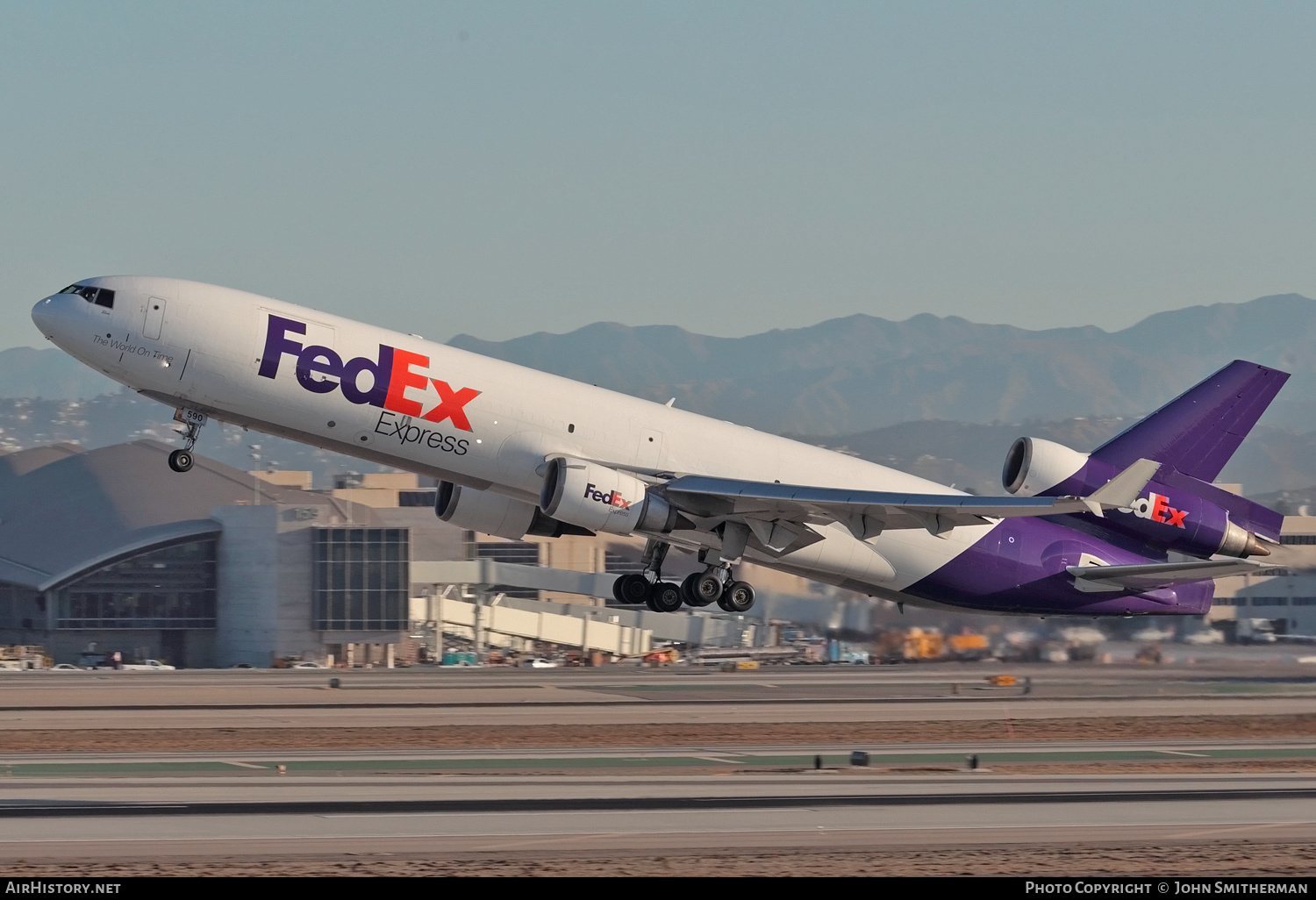Aircraft Photo of N590FE | McDonnell Douglas MD-11/F | FedEx Express - Federal Express | AirHistory.net #247335