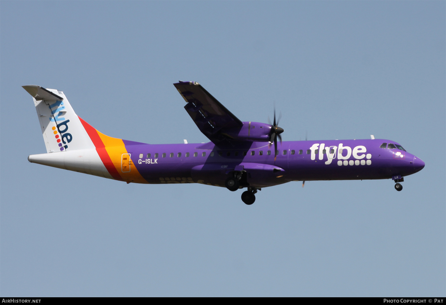 Aircraft Photo of G-ISLK | ATR ATR-72-500 (ATR-72-212A) | Flybe | AirHistory.net #247347