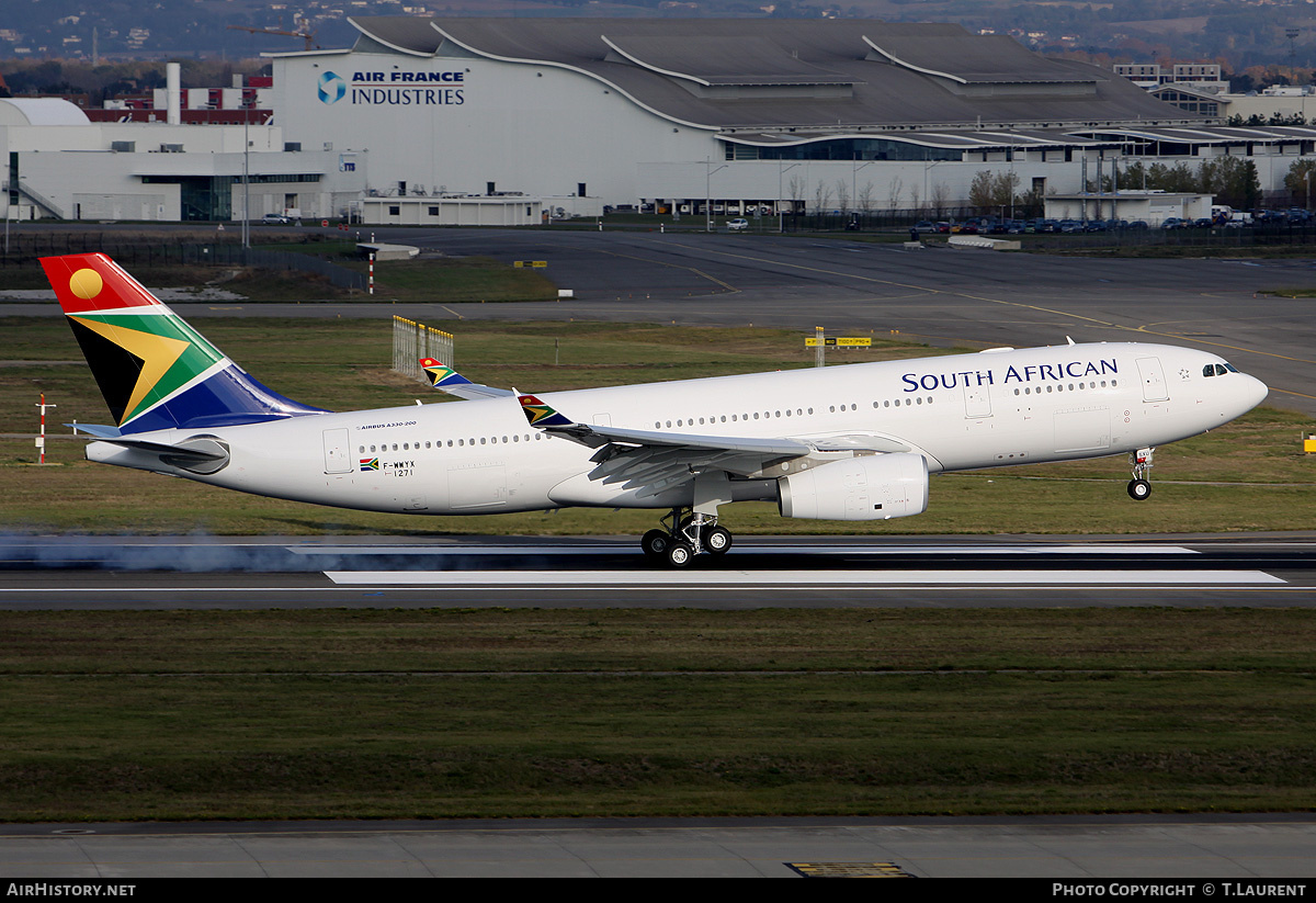 Aircraft Photo of F-WWYX | Airbus A330-243 | South African Airways | AirHistory.net #247375