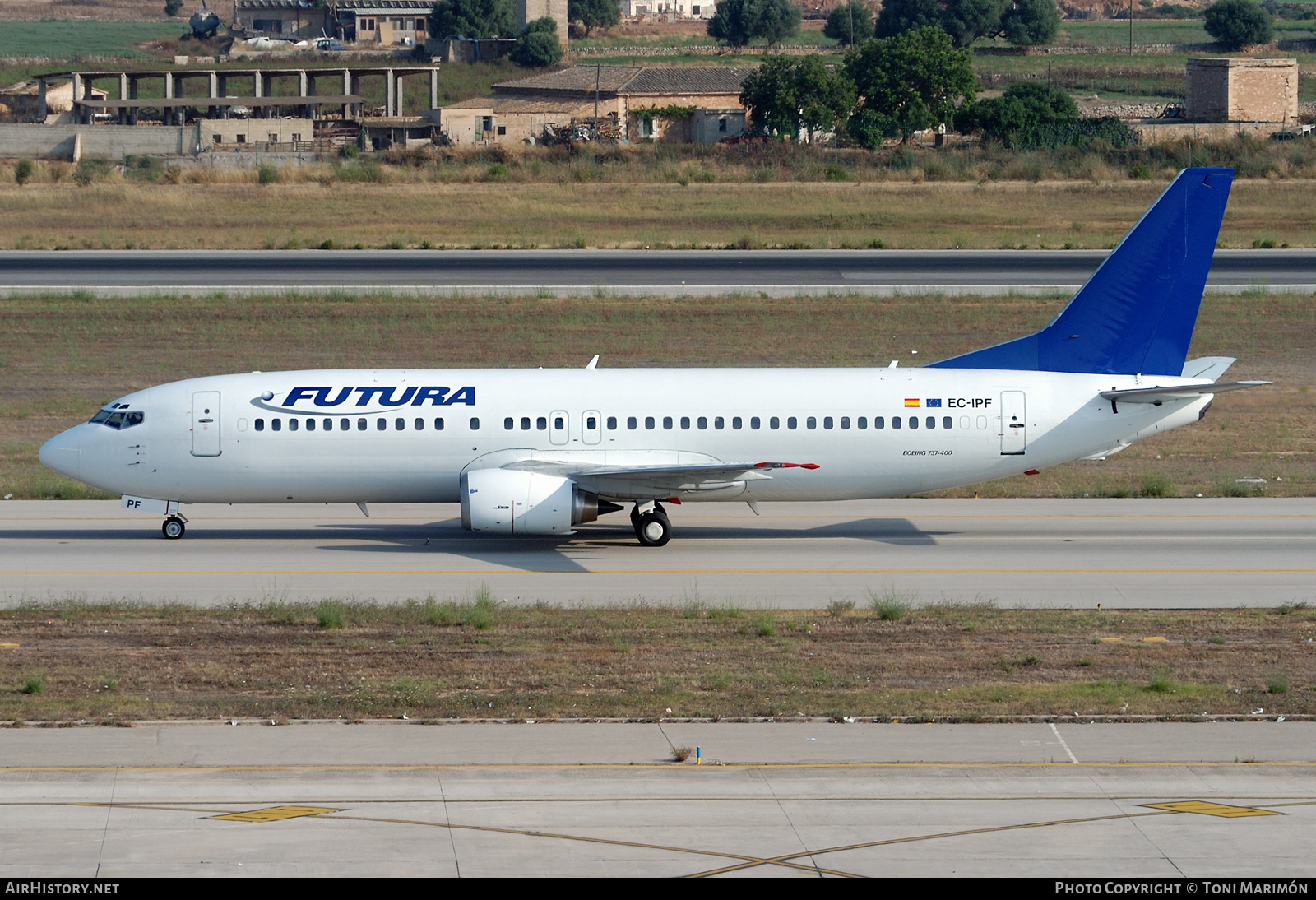 Aircraft Photo of EC-IPF | Boeing 737-4K5 | Futura International Airways | AirHistory.net #247377