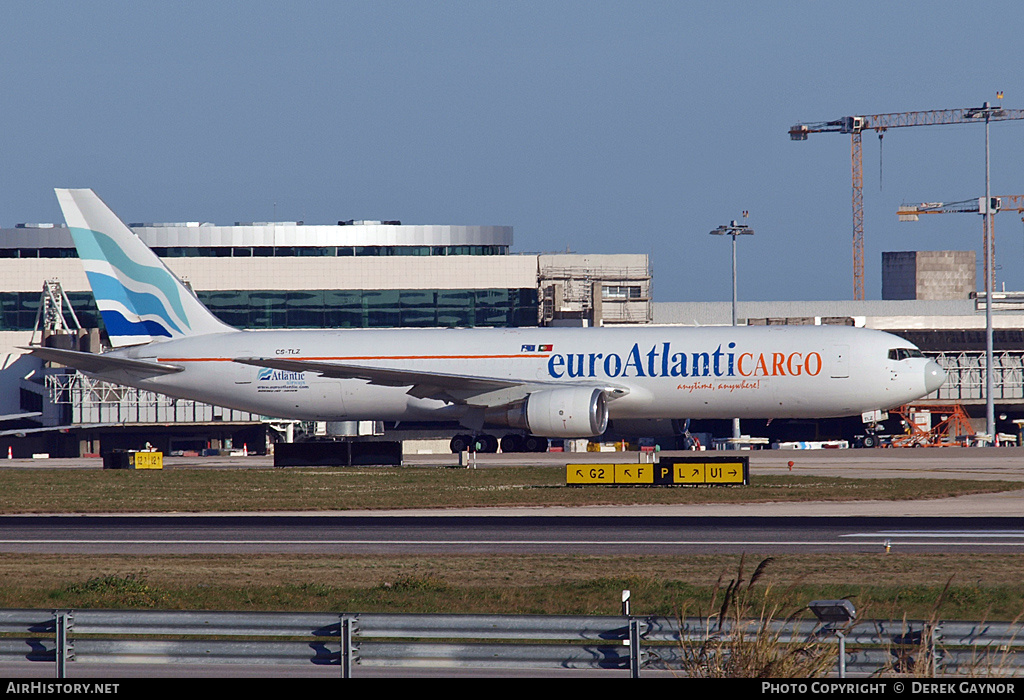 Aircraft Photo of CS-TLZ | Boeing 767-375/ER(BDSF) | Euro Atlantic Airways Cargo | AirHistory.net #247392