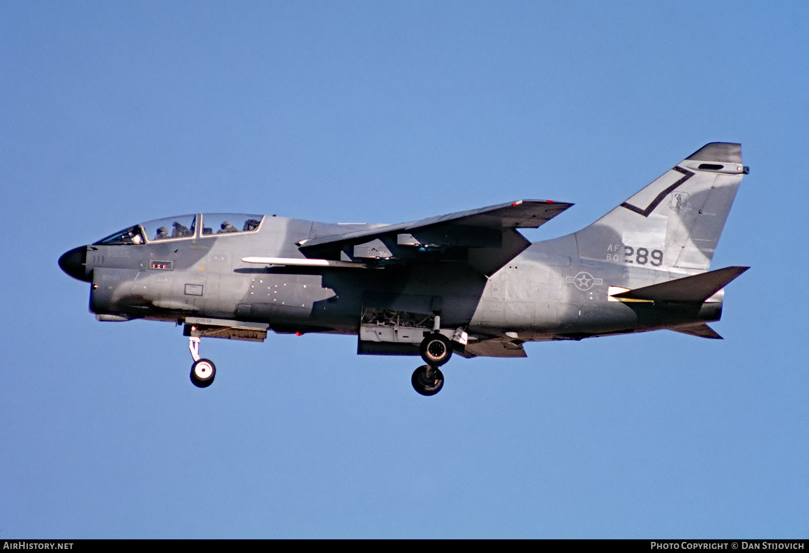 Aircraft Photo of 80-0289 / AF80-289 | Vought A-7K Corsair II | USA - Air Force | AirHistory.net #247401