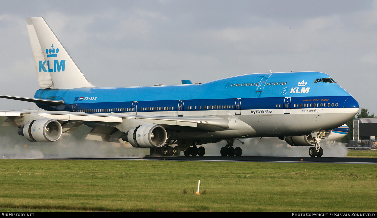 Aircraft Photo of PH-BFB | Boeing 747-406 | KLM - Royal Dutch Airlines | AirHistory.net #247425