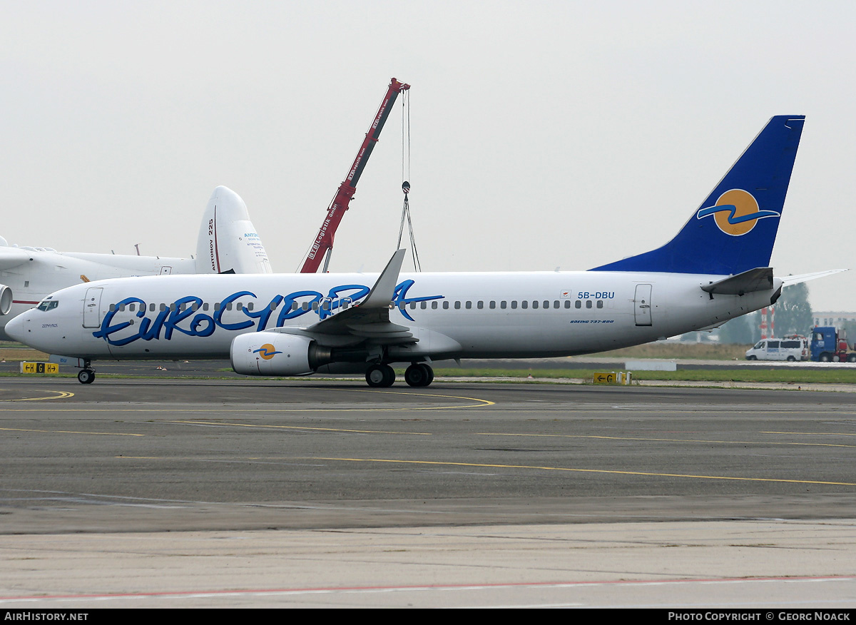 Aircraft Photo of 5B-DBU | Boeing 737-8Q8 | Eurocypria Airlines | AirHistory.net #247427