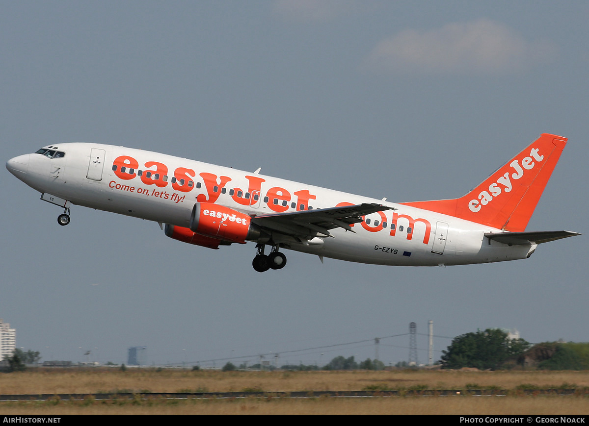 Aircraft Photo of G-EZYS | Boeing 737-33V | EasyJet | AirHistory.net #247430